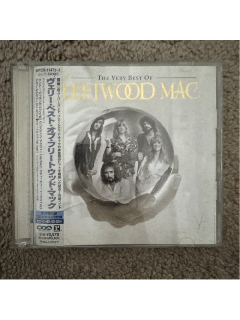 FLEETWOOD MAC The Very Best Of Fleetwood Mac Japan 2CD WPCR-11473~4 w/OBI 2003